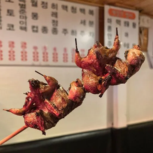 아직 종로에서 판매하는 참새구이
