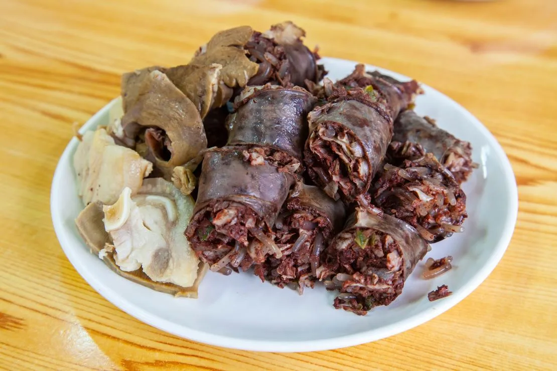 소창으로 만드는 병천 순대