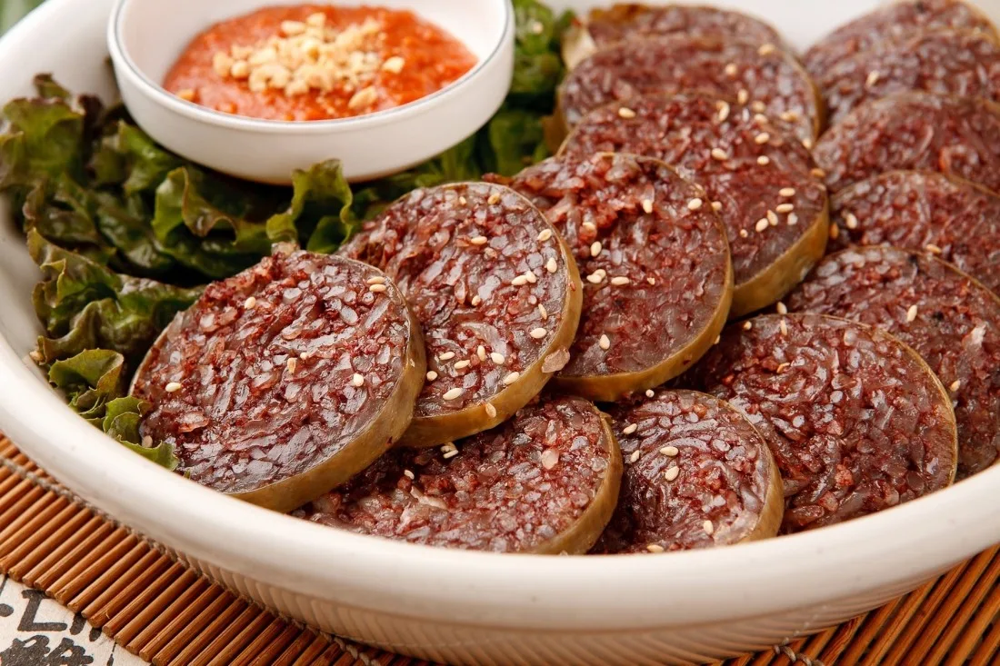 큼직한 아바이 순대