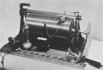 Figure.3 발데마르 폴센의 마그네틱 와이어 레코드