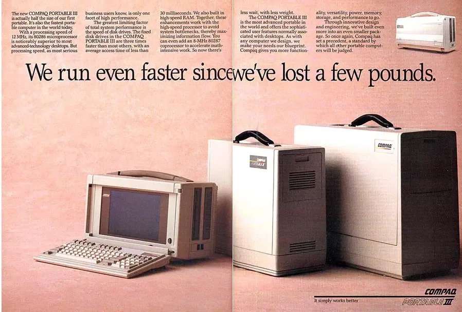 Figure.4 Compaq Portable (1982)