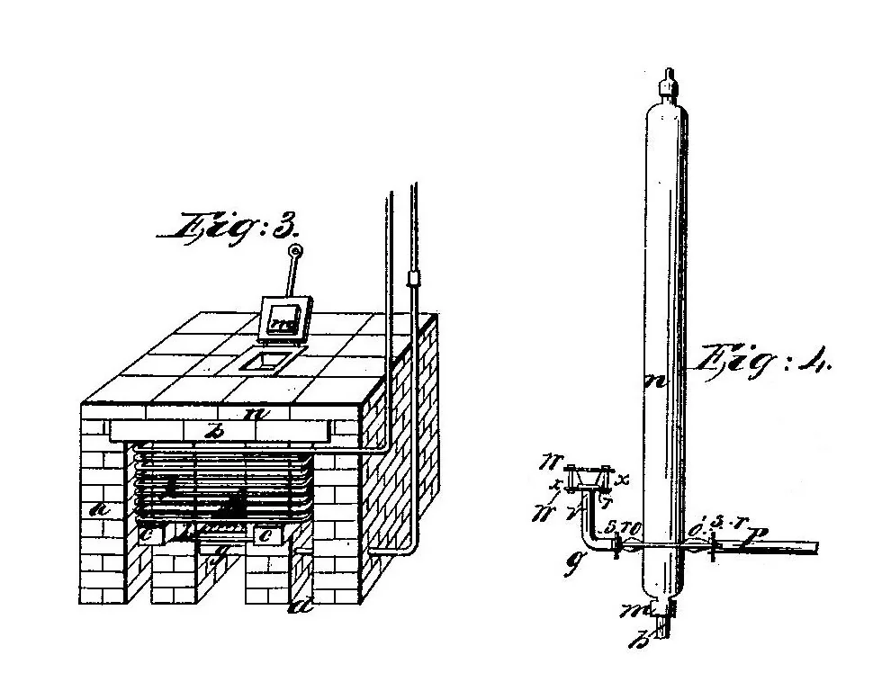 Figure.11 앤지어 퍼킨스의 난방 시스템